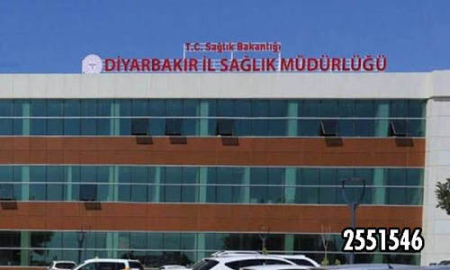 DİYARBAKIR İL SAĞLIK MÜDÜRLÜĞÜ MALZEME ALACAK