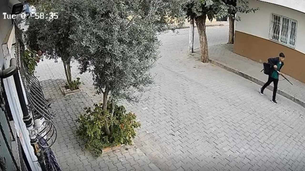Manisa’da okul saldırganının yeni görüntüsü ortaya çıktı