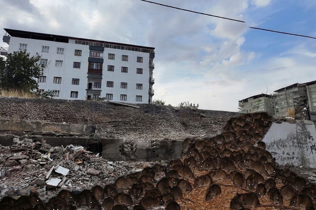 Diyarbakır’da fare istilası: Sürü gibi dolaşıyorlar
