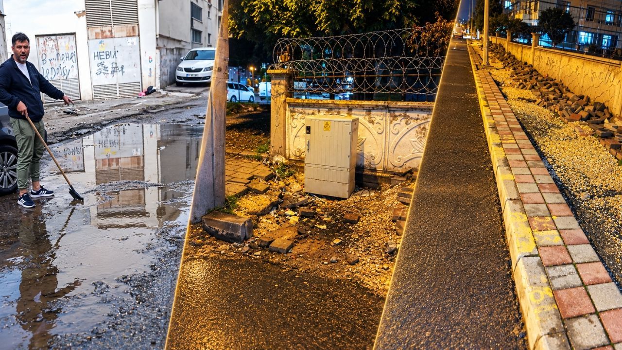 Diyarbakır’da 400 metrelik yol tepkisi: 2 yıldır sonuç yok!