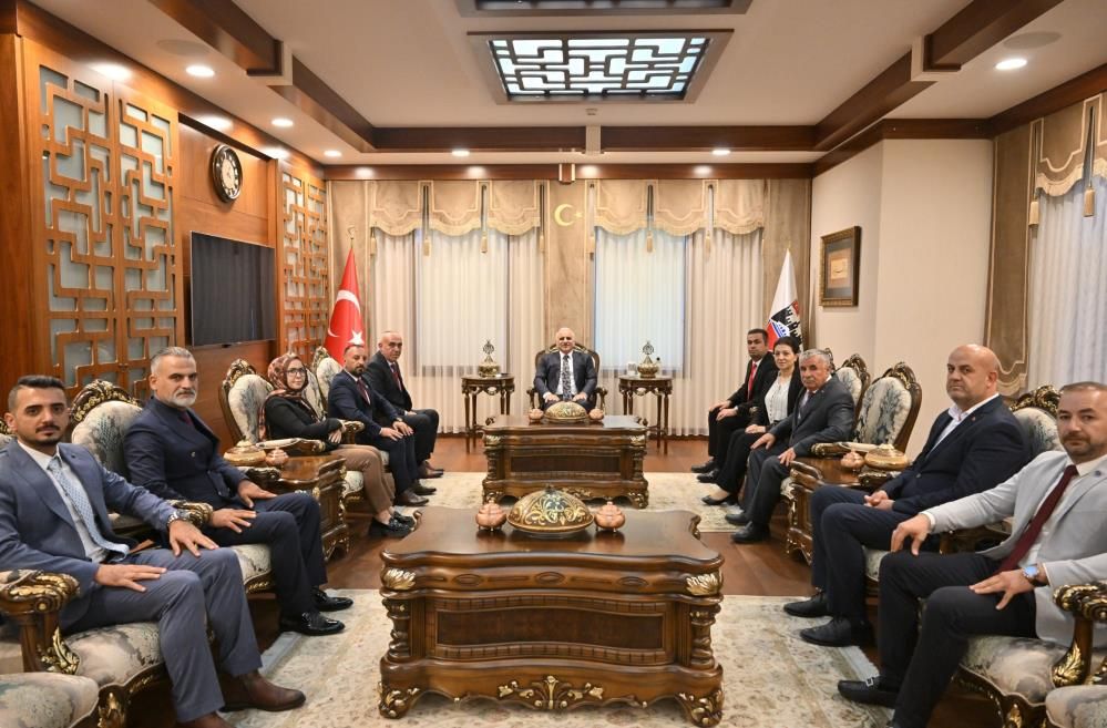 Diyarbakır’da EMŞAV heyeti Vali Zorluoğlu ile görüştü